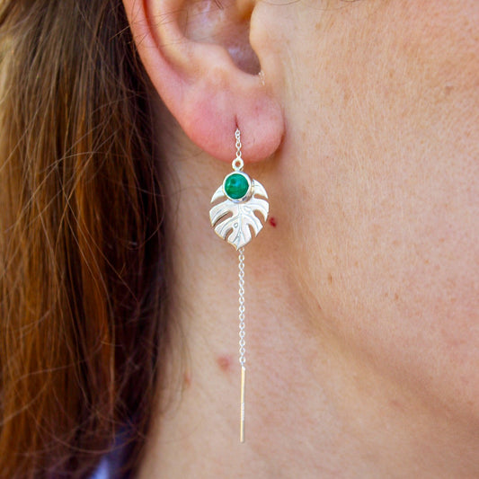 Pendientes Monstera