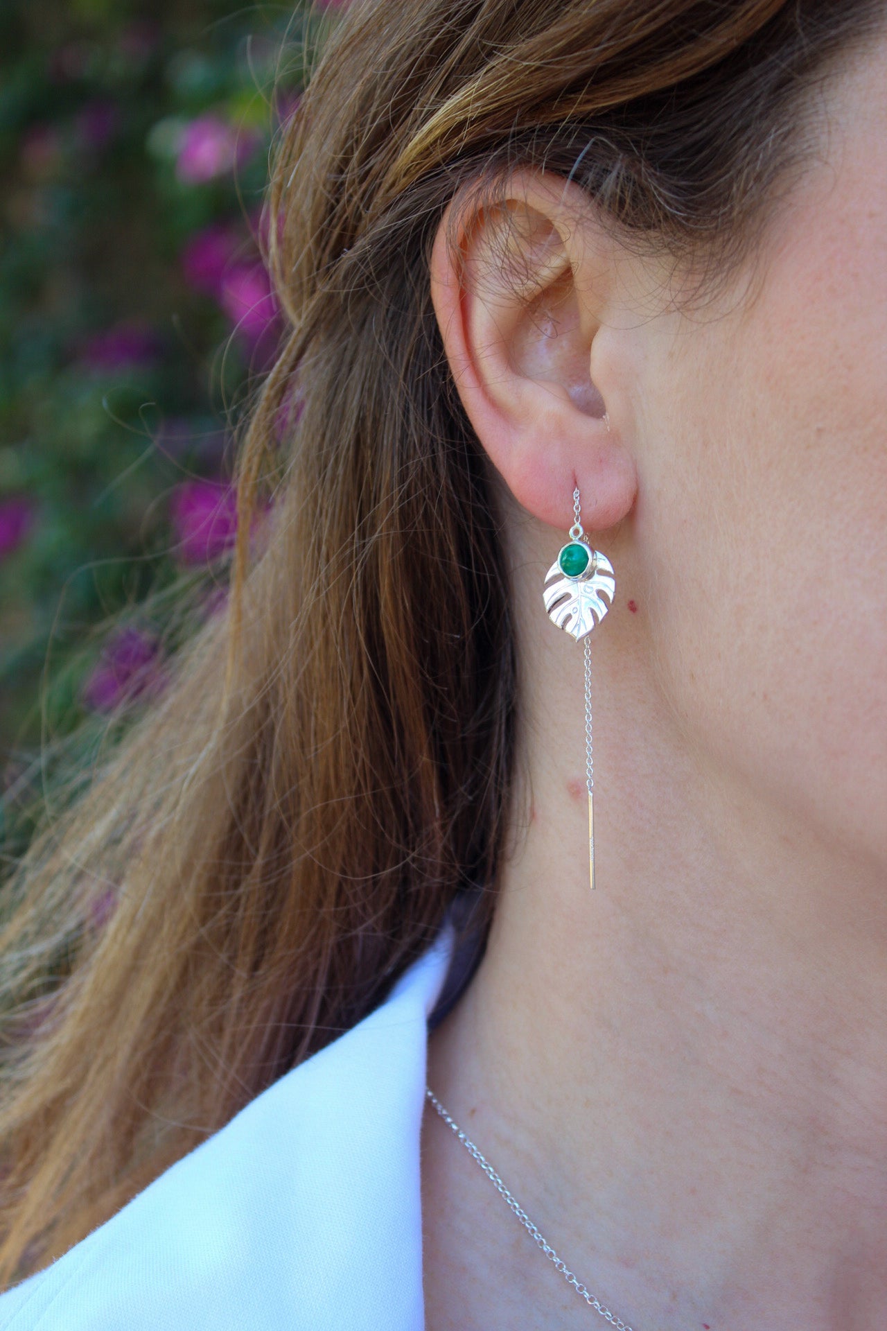 Pendientes Monstera