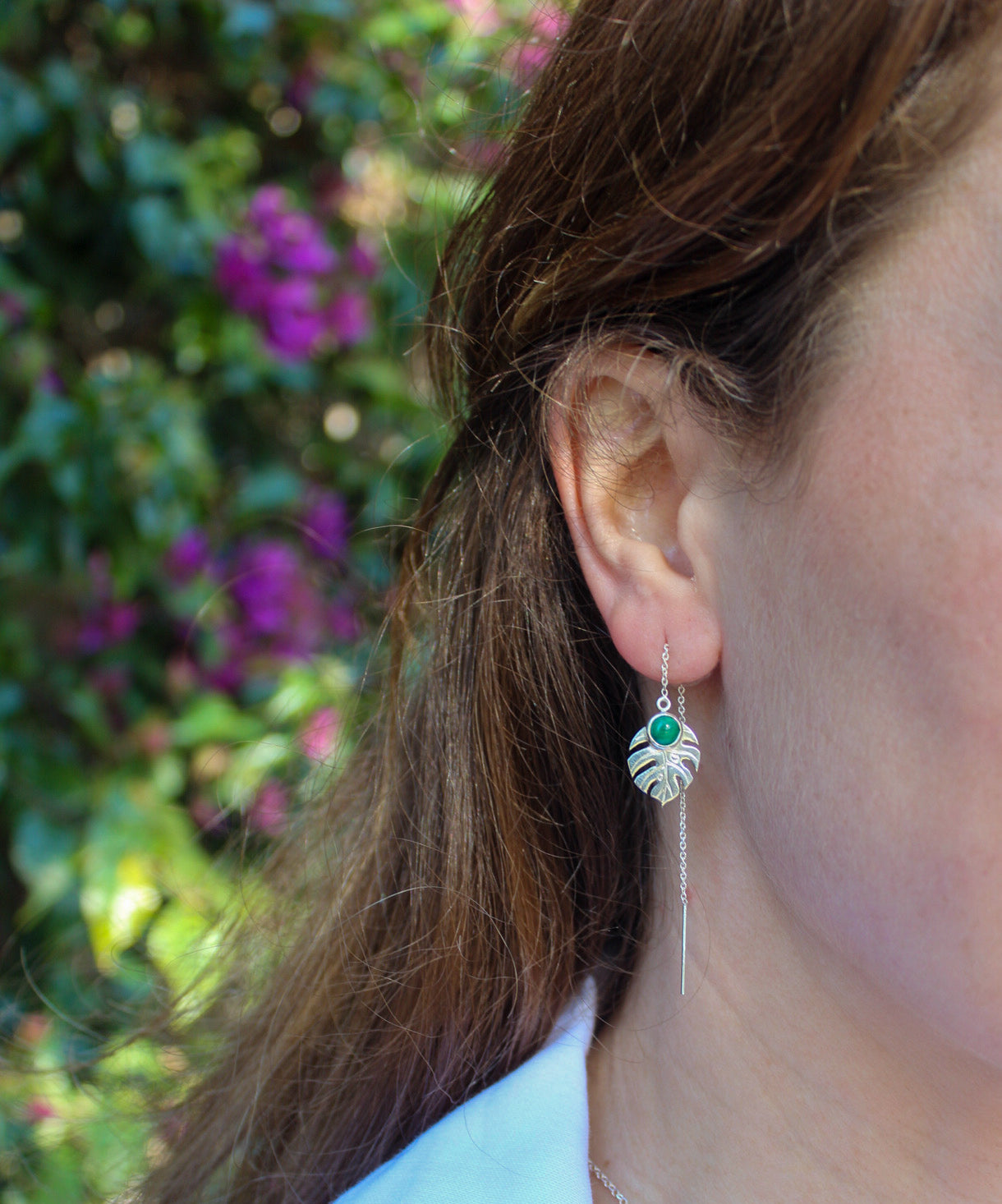 Pendientes Monstera